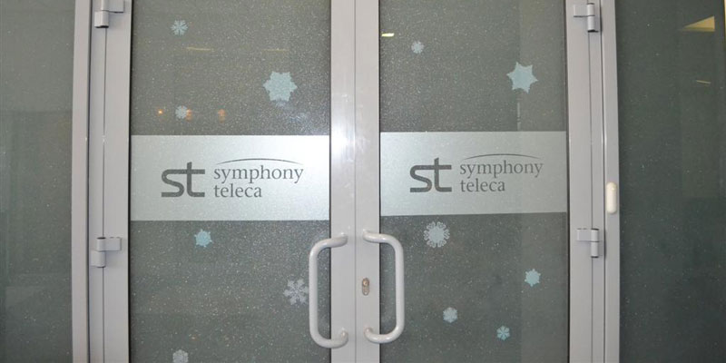 Оформление дверей Symphony Teleca